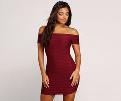Off The Charts Mini Dress Oshnow