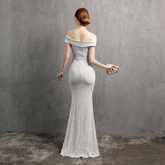 Olivia Formal Glitter Dress Oshnow