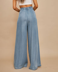 PREORDER - Compliments Washed Tencel Pocketed Pant Oshnow