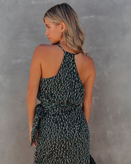 Paniz Printed Racerback Tank Oshnow