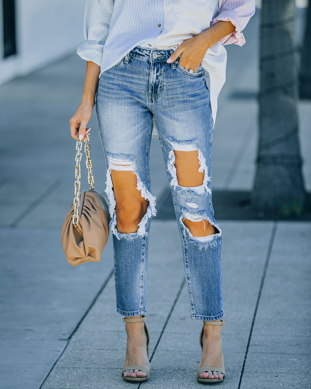 Peter High Rise Boyfriend Denim Oshnow