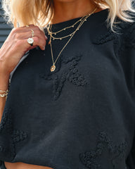 Hidden Stars Textured Pocketed Joggers