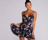 Plant One On Floral Skater Dress Oshnow