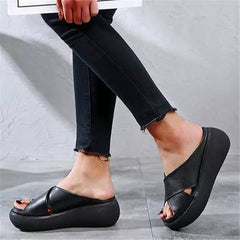 Platform Open Toe Comfy Slippers Casual Slide Sandals Oshnow