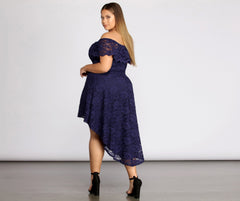 Plus Add Some Flair Skater Dress Oshnow