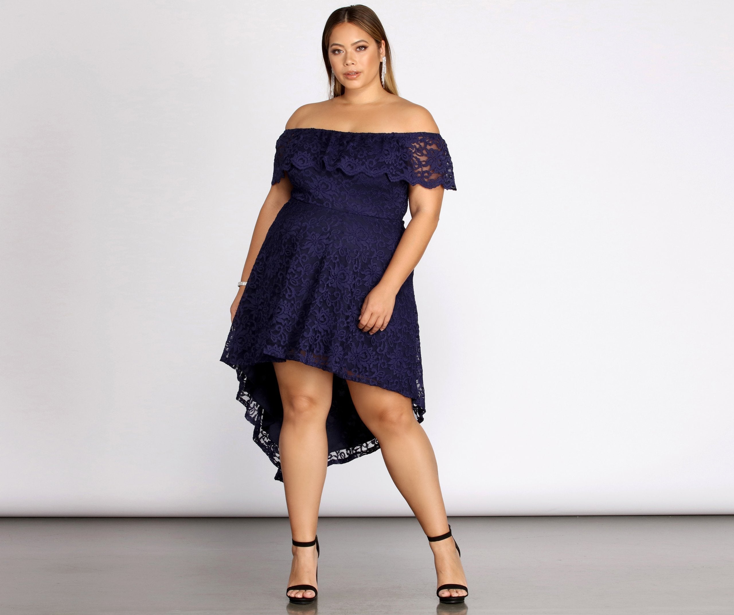 Plus Add Some Flair Skater Dress Oshnow