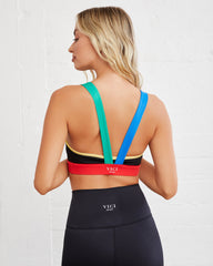 Primary Colorblock Sports Bra - SALE Oshnow