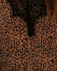 Prime Printed Lace Cami Tank Oshnow