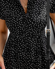 Priscilla Polka Dot Romper Oshnow