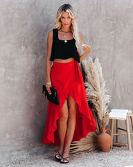 Pure Bliss Square Neck Crop Top - Black Oshnow
