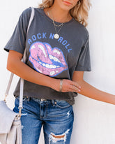 Read My Lips Cotton Rock N Roll Tee Oshnow