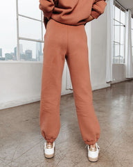 Ready Or Not Pocketed Jogger Pants - Latte Oshnow