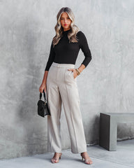Ready To Slay Trousers - Beige - SALE Oshnow