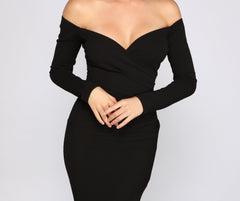 Renata Formal Off The Shoulder Mermaid Oshnow