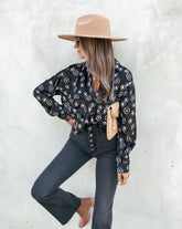 Riverwood Printed Blouse Oshnow