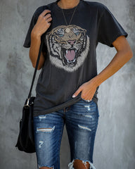Roaring Tiger Cotton Tee Oshnow