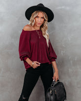 Robust Long Sleeve Thermal Top - Burgundy Oshnow