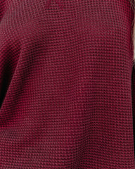 Robust Long Sleeve Thermal Top - Burgundy Oshnow