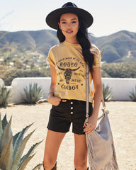 Rodeo Cowboy Cotton Tee Oshnow