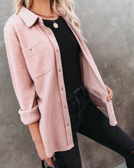 Rosie Soft Knit Button Down Top Oshnow