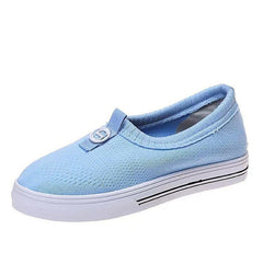 Round Toe Mesh Casual Slip-On Flats Oshnow