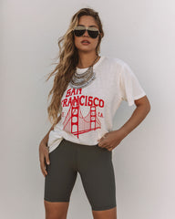 San Francisco Ca Cotton Tee Oshnow