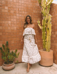 Serene Horizon Off The Shoulder Crop Top Oshnow