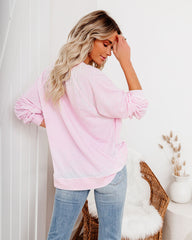 She's A Vibe Vintage Knit Cheetah Pullover Oshnow