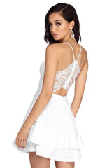 Sheila Satin Queen Skater Dress Oshnow