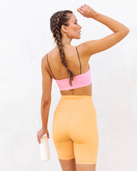 Sherbet Sports Bra - Bubble Gum - SALE Oshnow