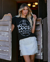Since 1873 Coors Cotton Distressed Tee Oshnow