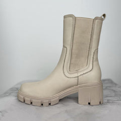 Slip On Mid Calf Chelsea Boots Oshnow