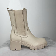 Slip On Mid Calf Chelsea Boots Oshnow