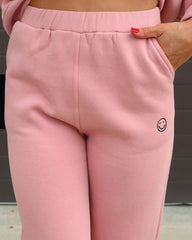 Smile Like You Mean It Pocketed Jogger Pants - Dusty Pink - SALE Oshnow