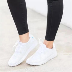 Sneakers Plus Size Sparkling Glitter Slip On Sneakers Oshnow
