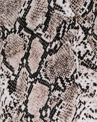 Solomon Collared Snake Print Surplice Blouse Oshnow