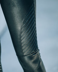 Spanx - Faux Leather Moto Leggings Oshnow