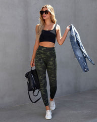 Spanx - Look At Me Now Seamless Legging - Camo Oshnow