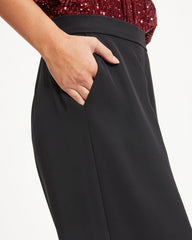 Spread The Cheer Wide Leg Pants - Black - SALE Oshnow