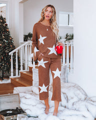 Stardust Pocketed Relaxed Knit Pants Oshnow