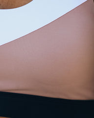 Step By Step Colorblock Sports Bra Oshnow