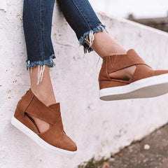 Stylish Wedge Sneakers Oshnow