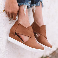 Stylish Wedge Sneakers Oshnow