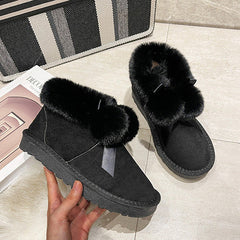Thick-Soled Velvet Warm Snow Boots Oshnow