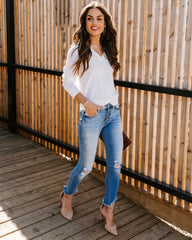 Vicente Cotton Collared Knit Top Oshnow