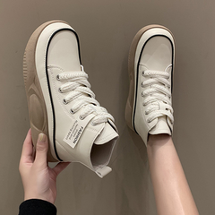 Vintage Thick Soled High Top Casual Boots Oshnow