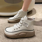 Vintage Thick Soled High Top Casual Boots Oshnow