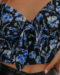 Walk The Moon Floral Crop Blouse Oshnow