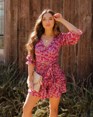 Want You Babe Cotton Wrap Crop Top Oshnow