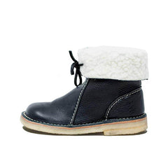 Winter Vintage Boots Warm Unisex Lace-up Shoes Oshnow